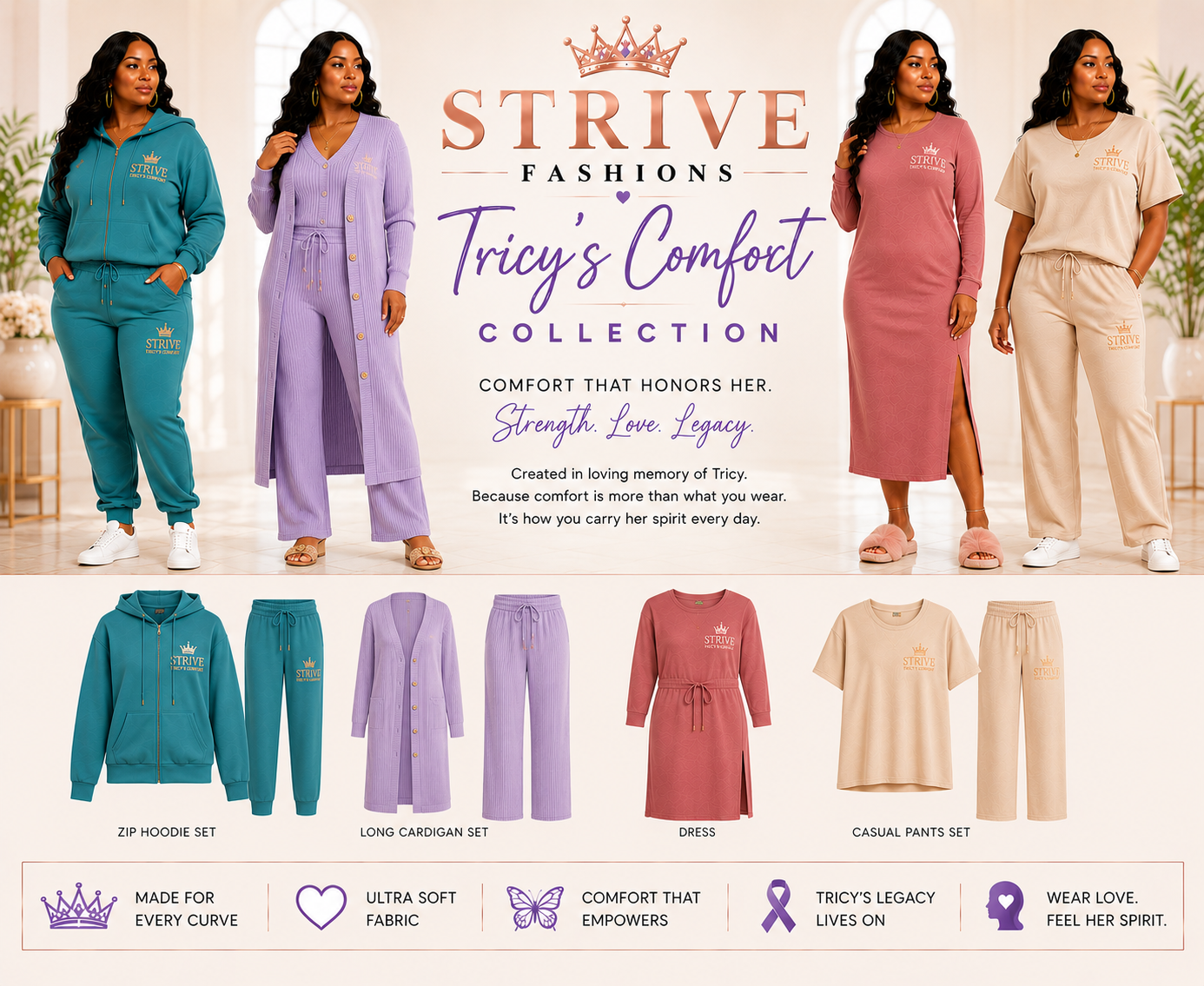 TRICY'S COMFORT COLLECTION